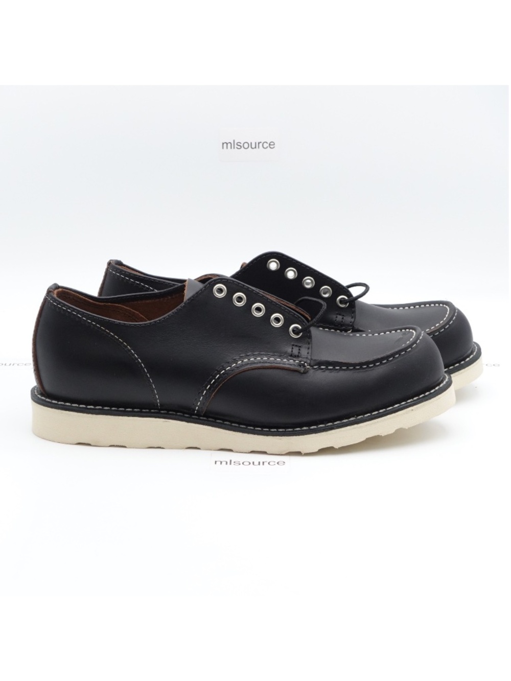NEW Size 11 D Men's Red Wing Shop Moc Oxford Shoes 8090 Black Made in USA - Picture 3 of 10